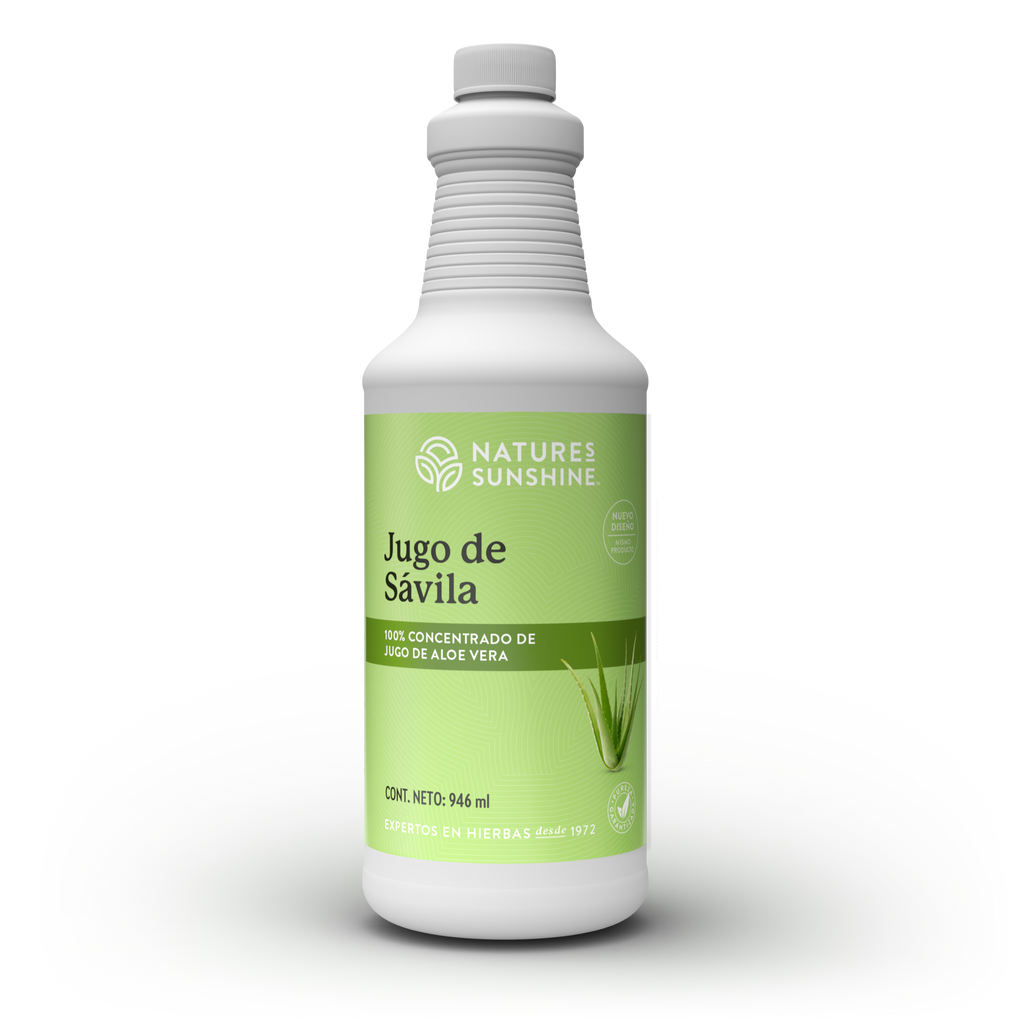 Nature's Sunshine Jugo de Sabila 946 ml | Concentrado 100% Aloe Vera |Apoya Digestion, Detox, Hidratación