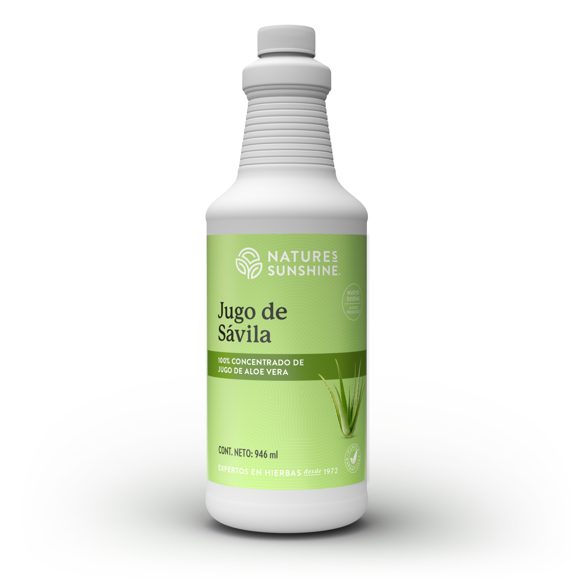 Nature's Sunshine Jugo de Sabila 946 ml | Concentrado 100% Aloe Vera |Apoya Digestion, Detox, Hidratación